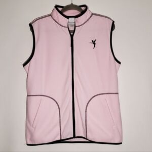 Disney Tinkerbell Pink Vest- Women- Size Large